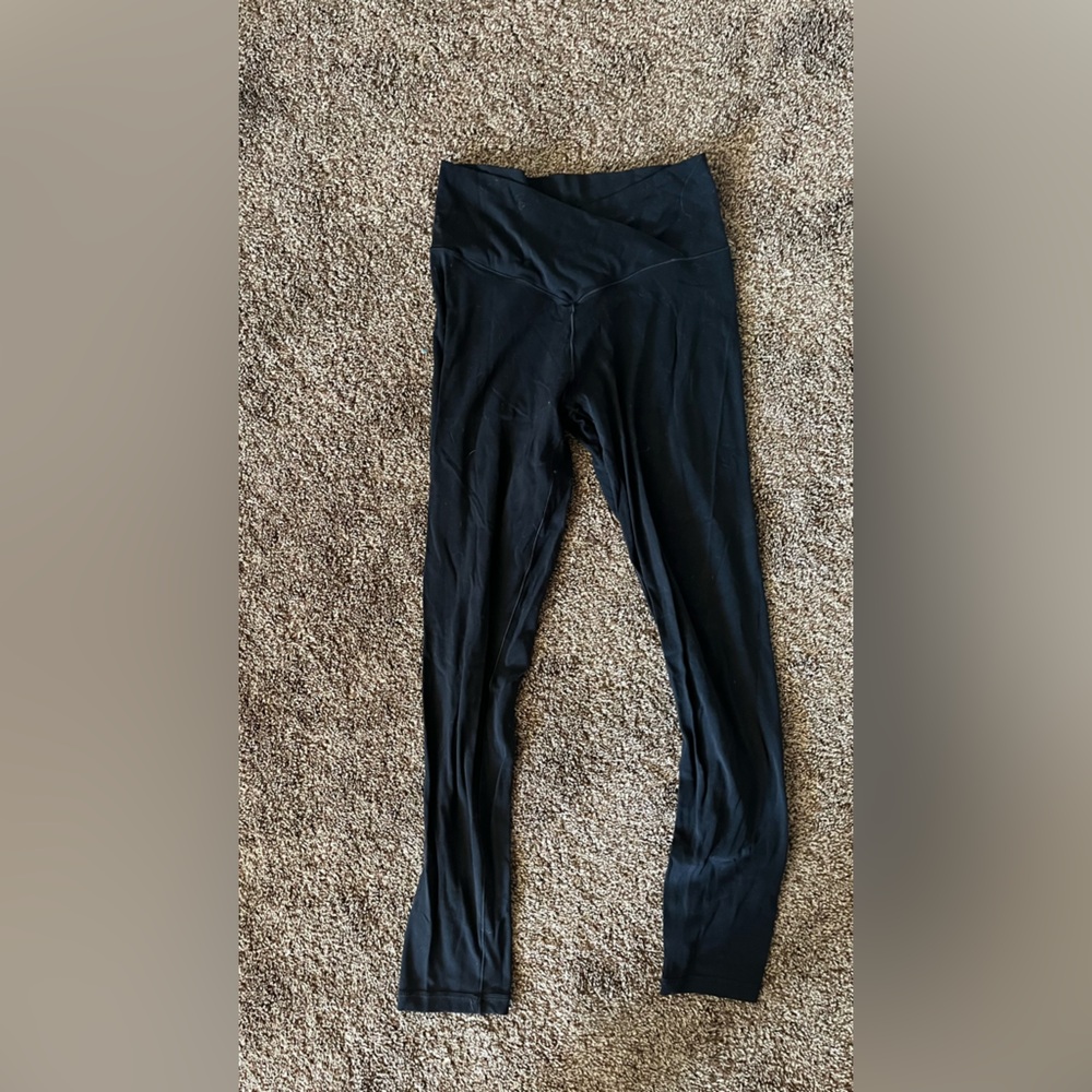 Aerie Offline Crossover Black Leggings